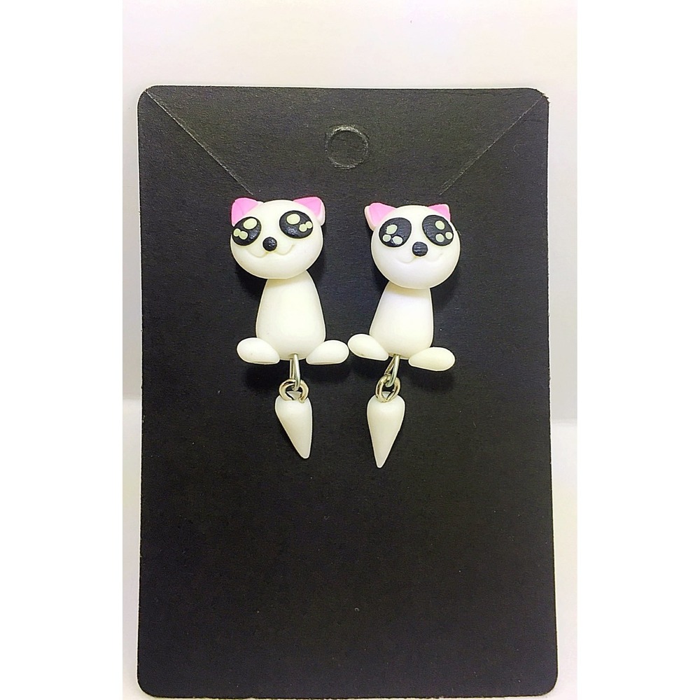 Adorable cat earrings - Picture 2 of 4